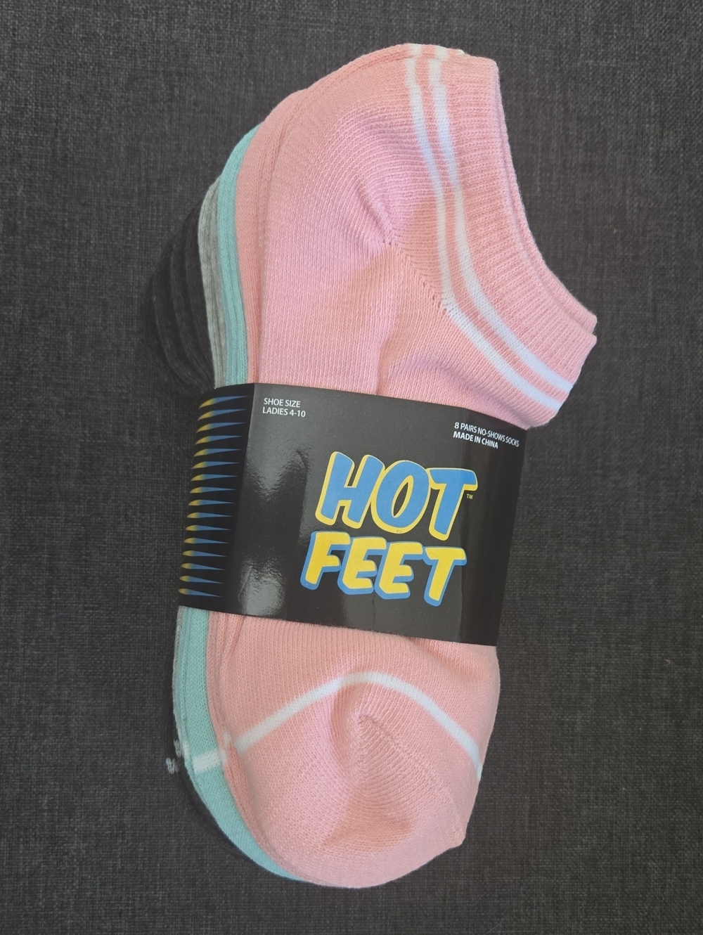 💥Hot Feet Pack of 8 Ankle Socks